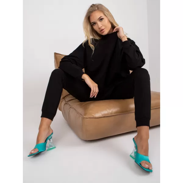  Ženski sweatshirt BASIC FEEL GOOD AP-BL-A-R001 NOIR 