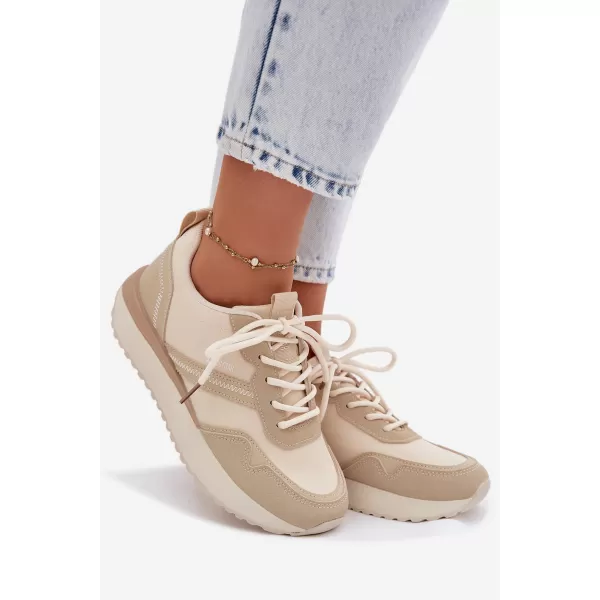  Ženske tenisice BIG STAR SHOES TT274278 BEŽ 