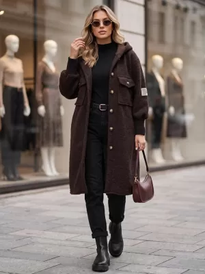 Ženski kaput DSTREET NY0797 SMEĐA