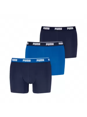 Muške bokserice PUMA MEN BOXERS 3P 94713006 PLAVA KOMBINACIJA