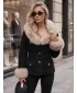 Ženska jakna DSTREET TY5850 CRNA