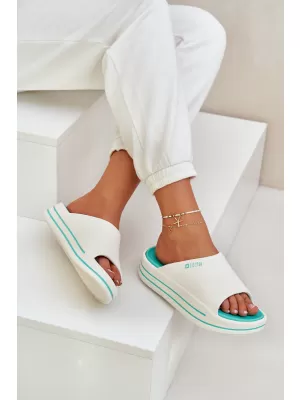 Ženske papuče BIG STAR SHOES NN274A038 BIJELA