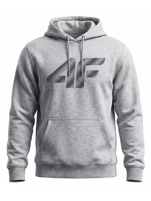 Muški sweatshirt 4F WMM00TSWSM2548 HLADNI SVIJETLO SIVI MELANGE