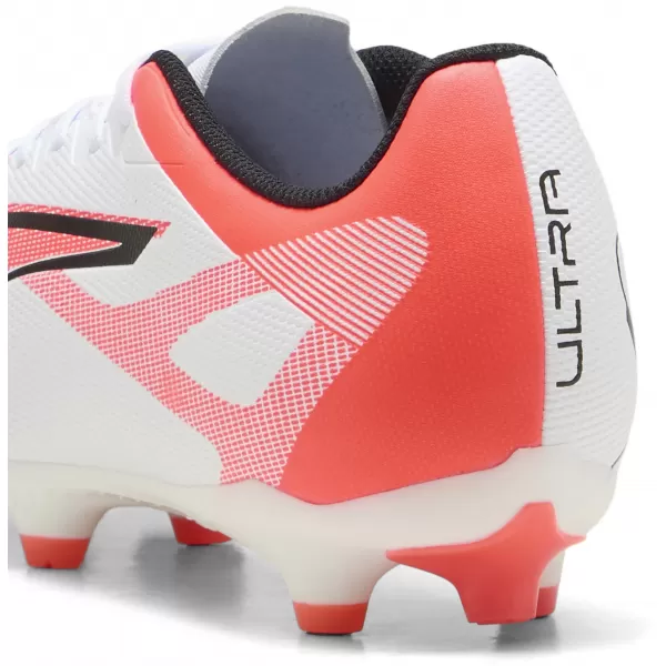  Kopačke PUMA ULTRA 5 PLAY FG/AG 108169-01 BIJELO/CRNO/SJAJNO CRVENO 