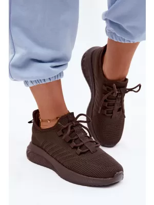 Ženske tenisice BIG STAR SHOES UU274055 SMEĐA/BEŽ