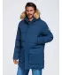Muška parka OMBRE OM-JALJ-0310 TAMNOPLAVA