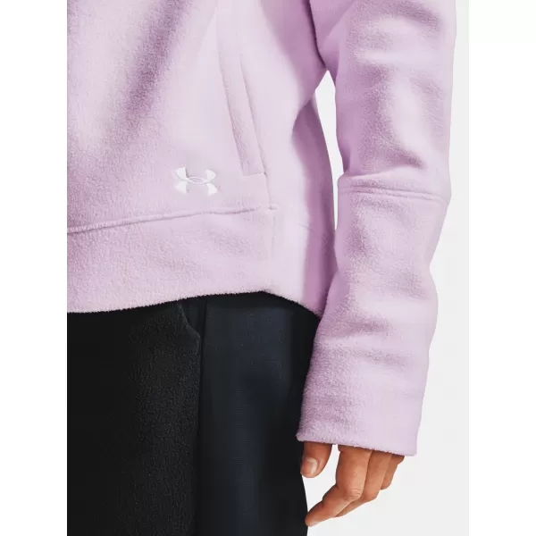  Ženski sweatshirt UNDER ARMOUR RECOVER FLEECE WRAP NECK 1356347-570 LJUBIČASTA 