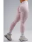 Kompresijske push-up tajice s leopard printom NEBBIA PRIMAL 849 RUŽIČASTI LEOPARD