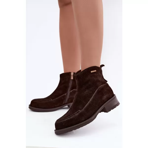 Ženske gležnjače BIG STAR SHOES UU274602 SMEĐE/BEŽ SJENE 