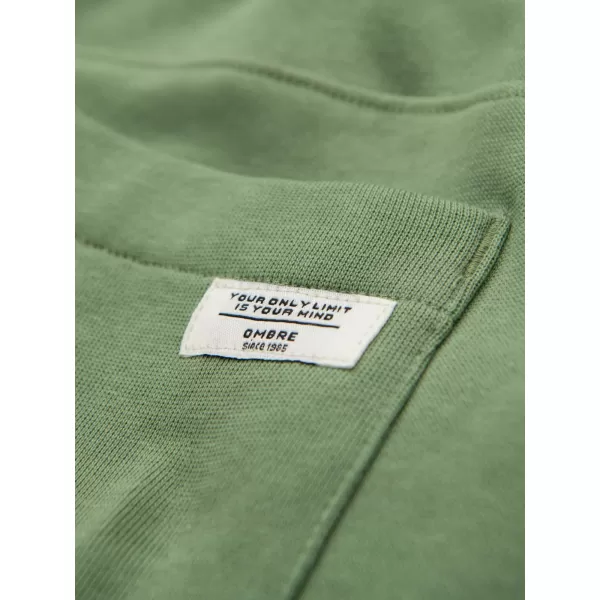  Muške trenirke OMBRE OM-PABS-0305 ZELENA 