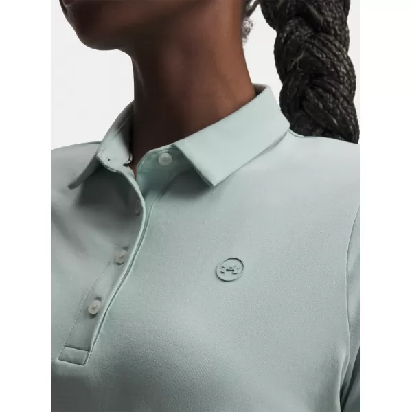  Ženska majica kratkih rukava UNDER ARMOUR UA ARMOURDRY SS POLO 6009805-477 PLAVA 