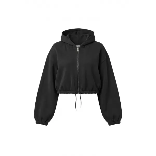  Ženski sweatshirt URBAN CLASSICS TB8635-00007 CRNA 