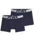 Muške bokserice PUMA MEN SHINE ELASTIC BOXERS 2P 94780601 PLAVA/SREBRNA