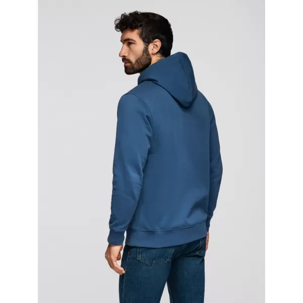  Muški sweatshirt OMBRE OM-SSBN-0270 TAMNOPLAVA 