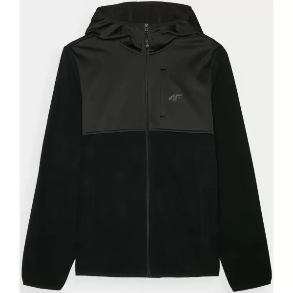  Muški sweatshirt 4F WMM00TSWSM1768 DUBOKA CRNA 