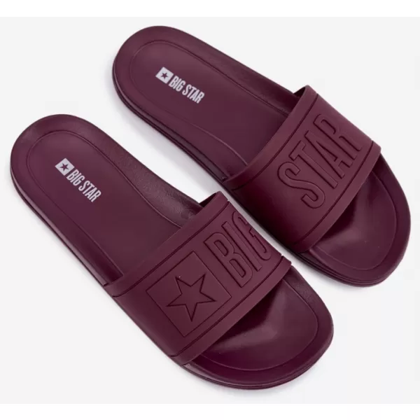  Ženske papuče BIG STAR SHOES UU274070 NIJANSE SMEĐE I BEŽ 