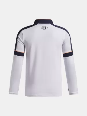 Trenirka za dječake UNDER ARMOUR UA B CHALLENGER TRAINING QZ 6004080-100 BIJELA
