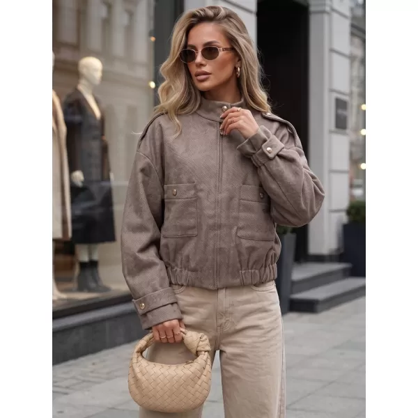  Ženska jakna DSTREET TY5848 KAKI 
