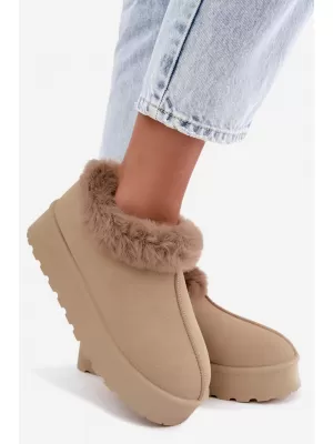 Ženski snjegovići BIG STAR SHOES UU274204 BEŽ