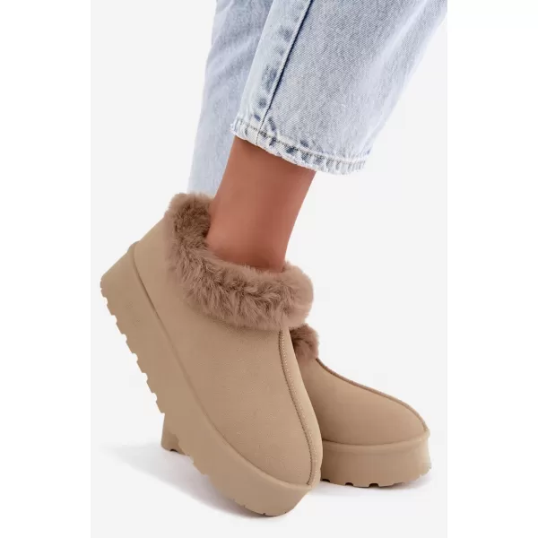  Ženski snjegovići BIG STAR SHOES UU274204 BEŽ 