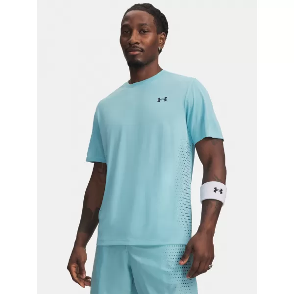  Muška majica kratkih rukava UNDER ARMOUR UA TECH PLAY SHORT SLEEVE 6009833-425 PLAVA 