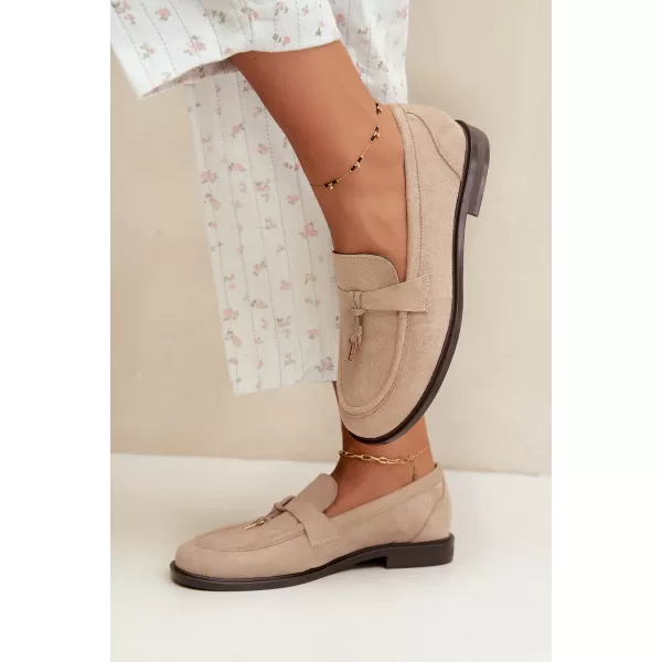  Ženske mokasine BOTO 1539 KAKI 