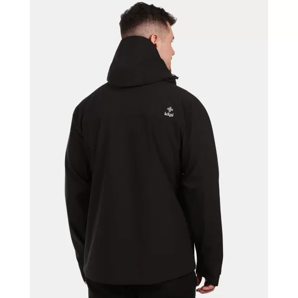  Muška hardshell jakna KILPI MONTANA-M 1M0102KI CRNA 