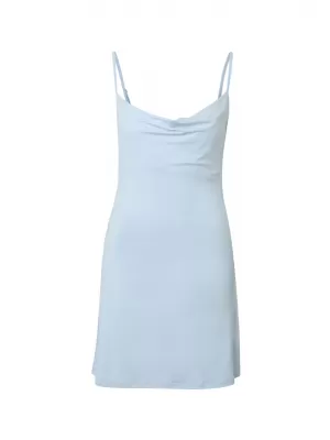 Haljina URBAN CLASSICS TB8182 ZAMRZNUTI PLAVO