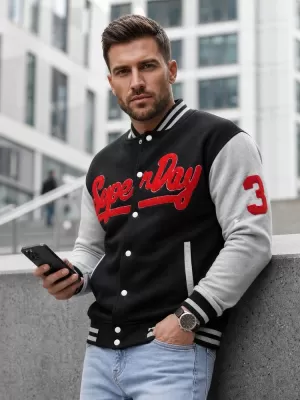 Muški sweatshirt DSTREET BX5444 CRNA