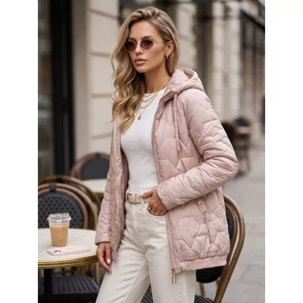  Ženska jakna DSTREET TY5804 RUŽIČASTA 