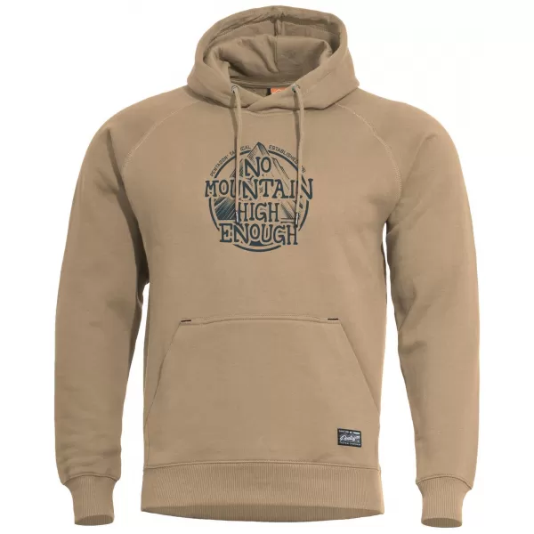  Muški sweatshirt PENTAGON PHAETON HOOD SWEATER NO MOUNTAIN K09021-NM TAN SMEĐA 