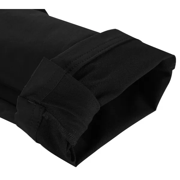  Ženske softshell hlače ALPINE PRO AKANA 3 CRNA 