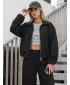 Ženska jakna DSTREET TY5958 CRNA