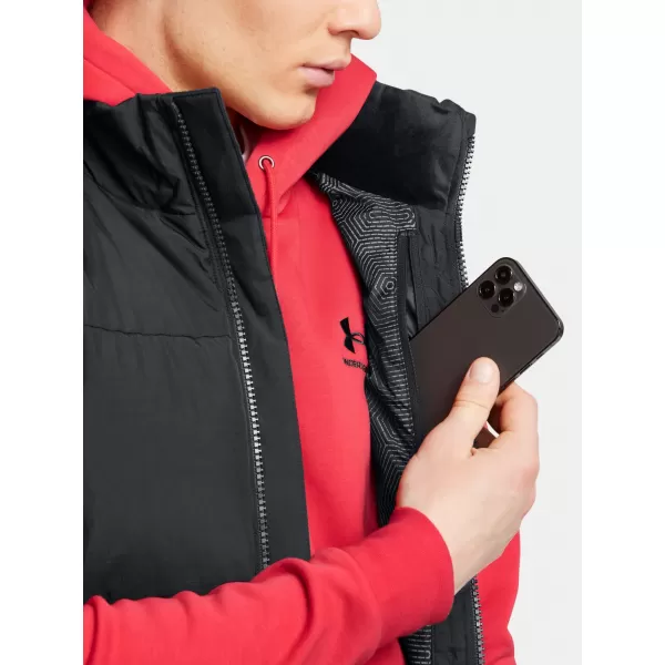  Muški prsluk UNDER ARMOUR LIMITLESS DOWN VEST 1384642-001 CRNA 