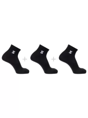 Čarape SALOMON EVERYDAY LITE QUARTER 3-PACK LC2911700 CRNA