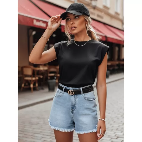 Ženska majica kratkih rukava DSTREET RY2497 CRNA 