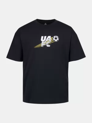 Muška majica kratkih rukava UNDER ARMOUR M GFB MULTI COLOR HWT SS 6010362-001 CRNA