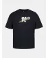 Muška majica kratkih rukava UNDER ARMOUR M GFB MULTI COLOR HWT SS 6010362-001 CRNA