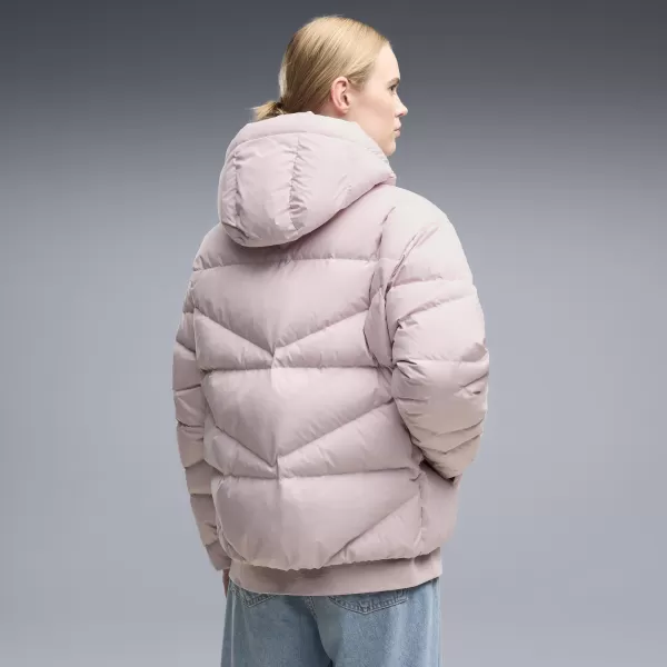  Ženski kaput PUMA HOODED DOWN PUFFER JACKET W 69458049 MAGLOVITO RUŽIČASTA 