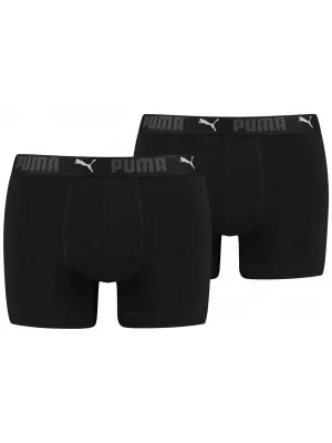 Muške bokserice PUMA SPORT COTTON BOXER 2P 93552101 CRNA