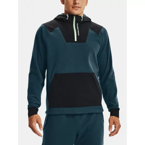  Muški sweatshirt UNDER ARMOUR UA RUSH FLEECE HOODIE 1366177-413 PLAVA 