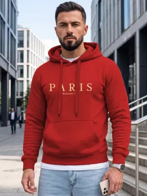Muški sweatshirt DSTREET NX5147BX-18-09 CRVENA