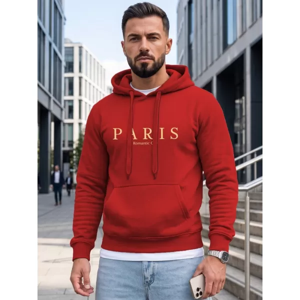  Muški sweatshirt DSTREET NX5147BX-18-09 CRVENA 
