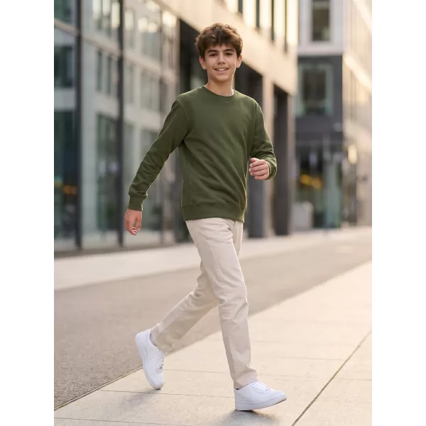  Dječji sweatshirt MALFINI CREW 427 VOJNOG 