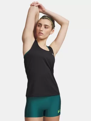 Ženska majica bez rukava UNDER ARMOUR TECH MESH RACER TANK 6009989-001 CRNA