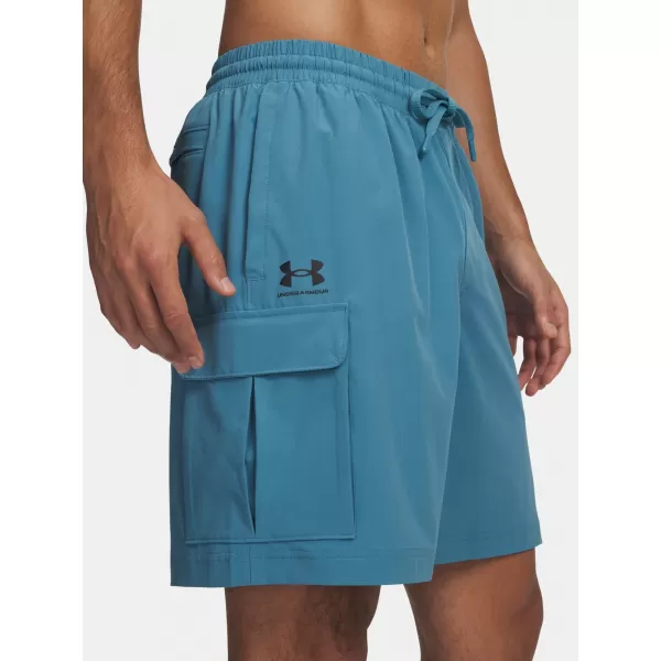  Muške kratke hlače UNDER ARMOUR VIBE WOVEN CARGO SHORT 1386560-466 PLAVA 