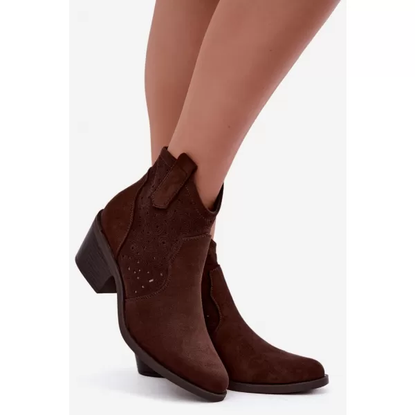  Ženske cipele S.BARSKI HY62-8147 KAKI 