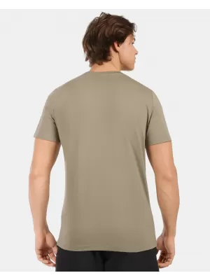 Muška majica kratkih rukava KILPI DISCOVER-M 1M0372KI KAKI