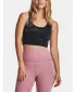 Ženska majica bez rukava UNDER ARMOUR MERIDIAN FITTED CROPTANKPRNT 1380983-021 CRNA