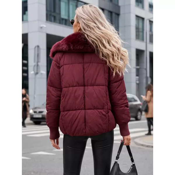  Ženska jakna DSTREET TY5817 TAMNOCRVENA 